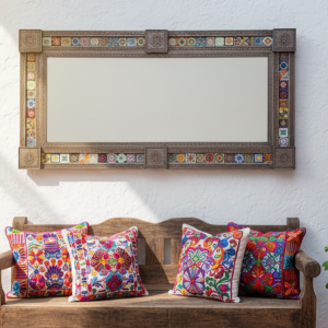 artisan tile mirror
